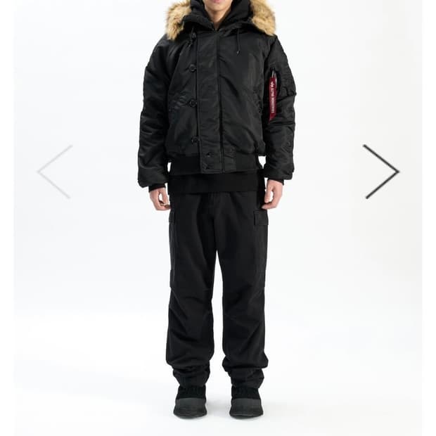 알파인더스트리 n2b 쇼트 웨이스트 파카