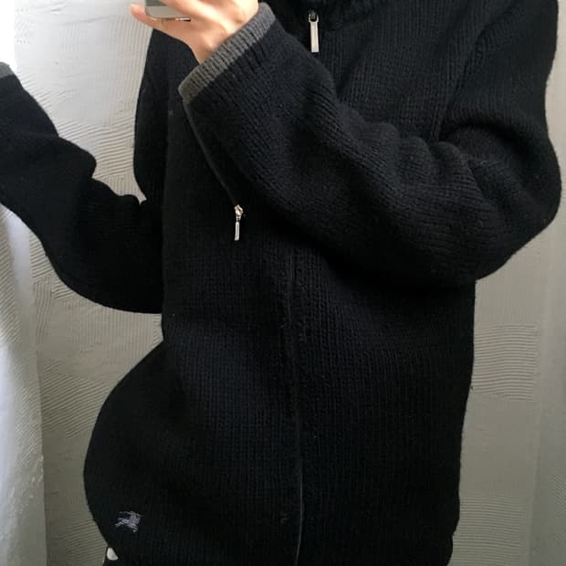 Burberry 버버리 울 집업 자켓