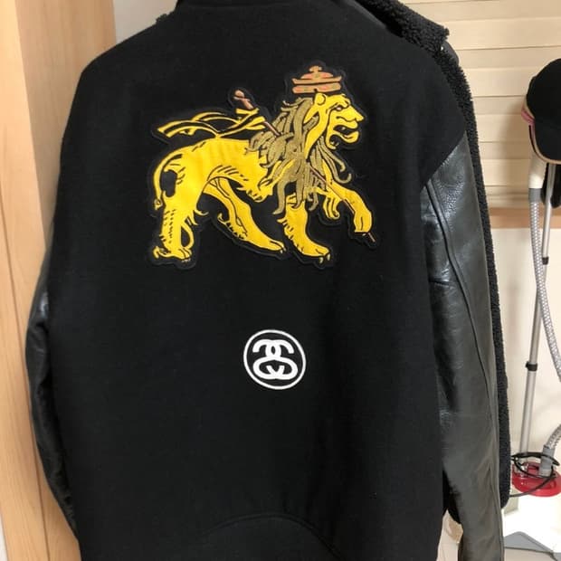 Stussy 스투시 바시티 자켓 L