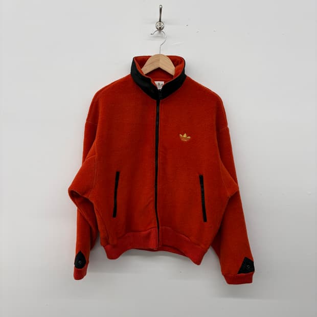 아디다스 플리스 집업 자켓 M