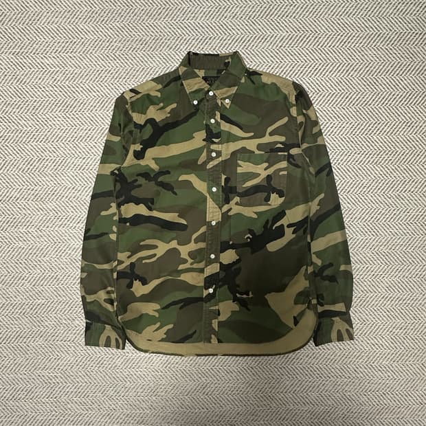 BEAMS PLUS camo shirt