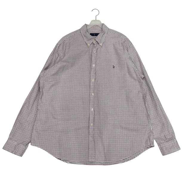 폴로 랄프로렌 옥스퍼드 체크 셔츠