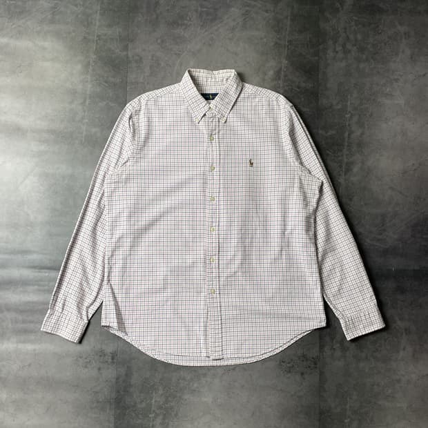 RALPH LAUREN 랄프로렌 빈티지 체크 코튼셔츠