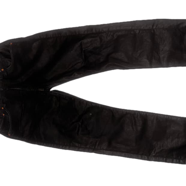 리바이스 코팅 블랙 진 34*34