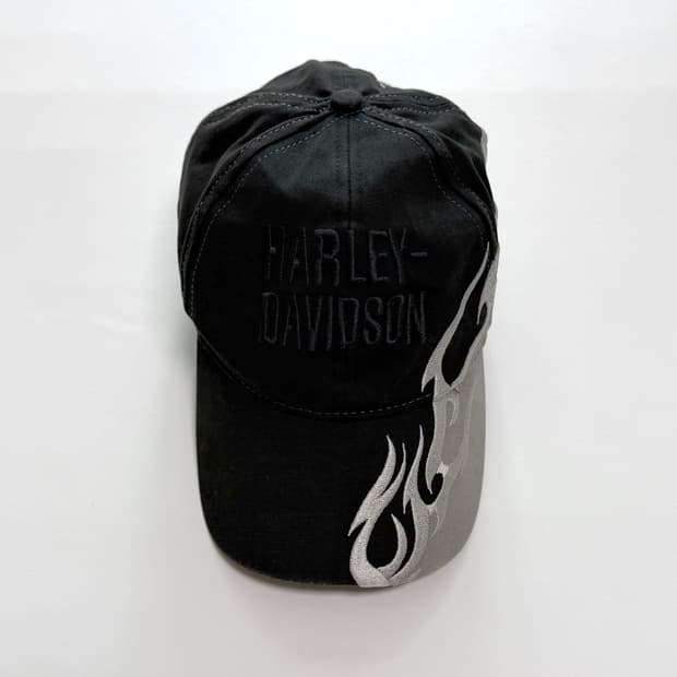 harley davidson 불꽃 캡모자