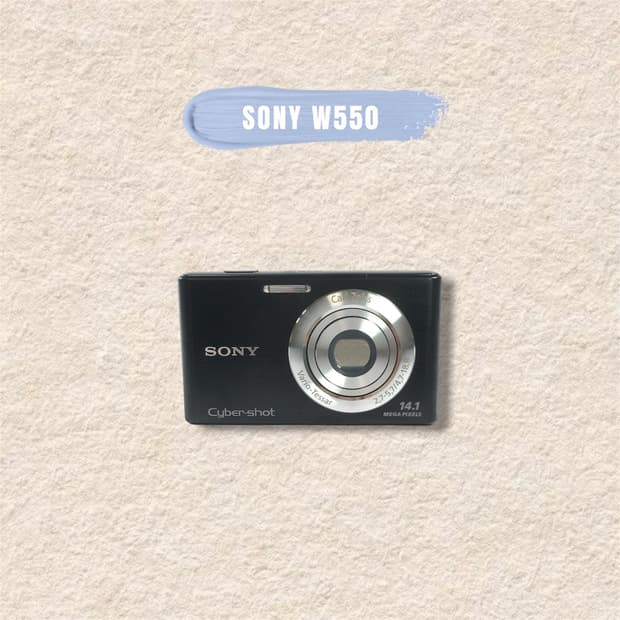 ••의주 디카•• 소니 사이버샷 W550 디카/디지털카메라