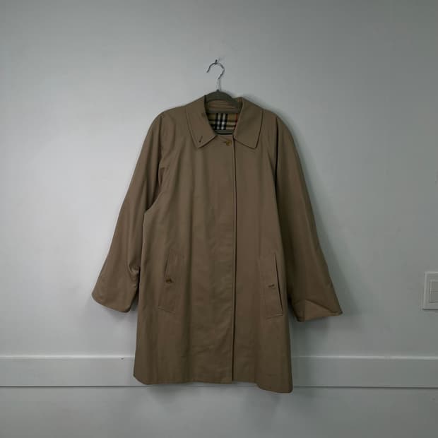 100 버버리 싱글 트렌치 코트