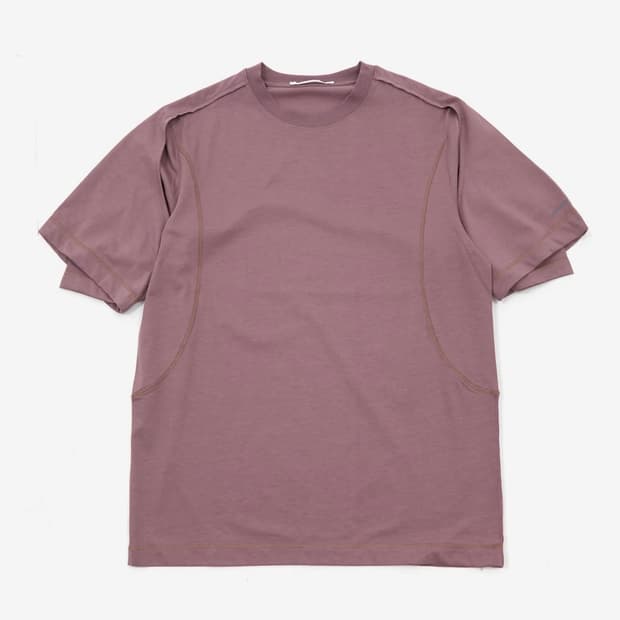 AFFXWRKS Dual Short Sleeve T-shirt 퍼플 L