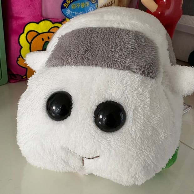 뿌이뿌이 모루카 시로모 봉제인형
