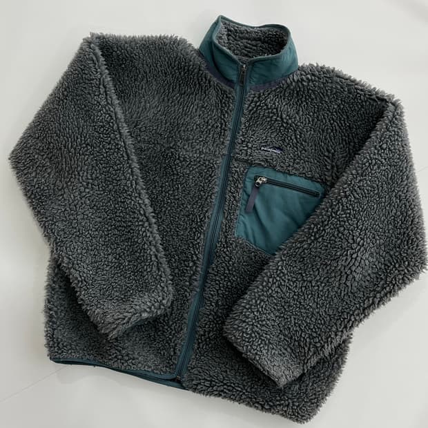 파타고니아 빈티지 딥파일 플리스 그레이 M사이즈