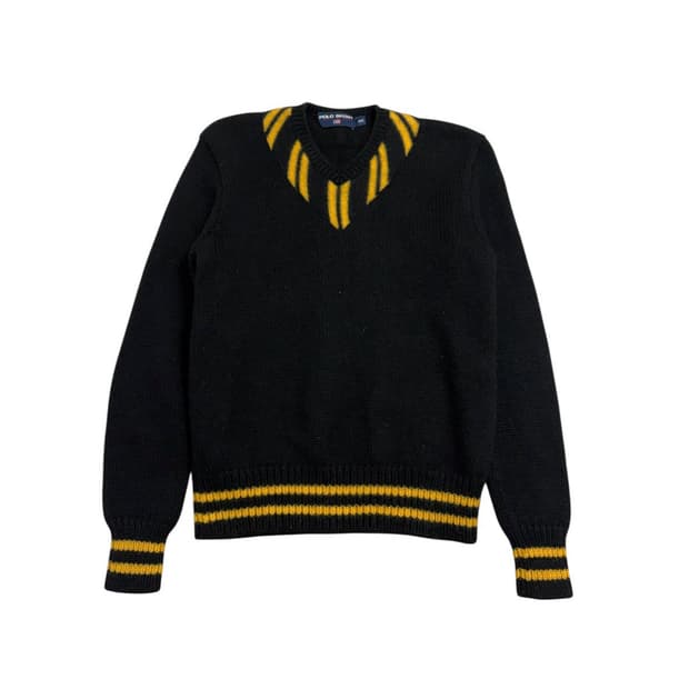 폴로 스포츠 니트 블랙