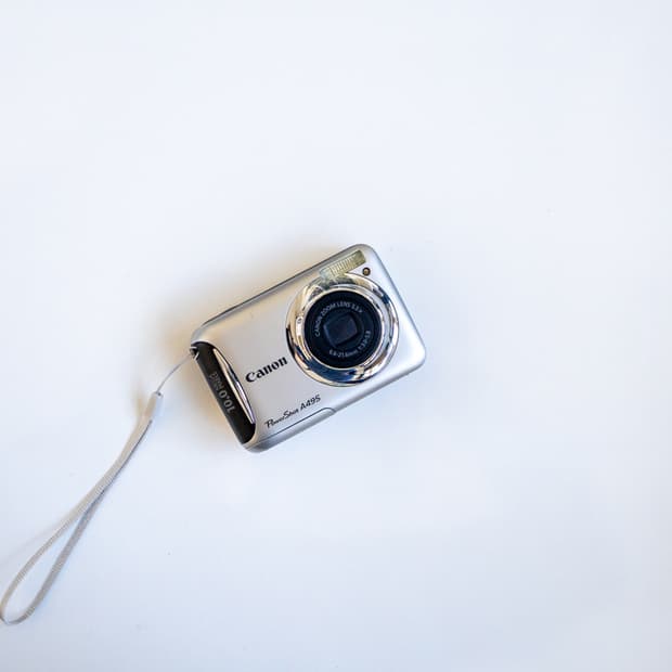 Canon PowerShot A495 / 빈티지 디지털 카메라