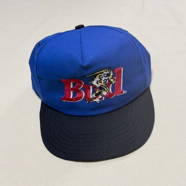 빈티지 버드와이저 NFL 풋볼 스냅백 볼캡 90s usa