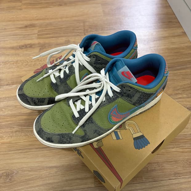 나이키 덩크 로우 시엠프레 파밀리아 280사이즈