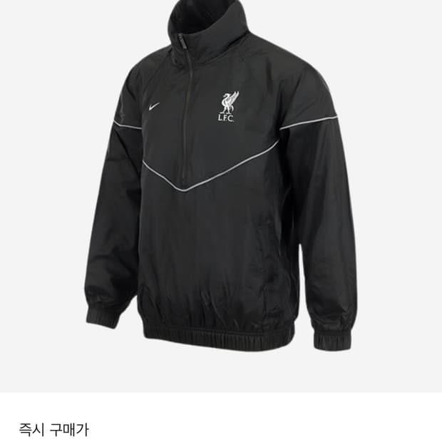 나이키 리버풀 FC 윈드러너 사커 아노락 자켓 나이트 포레스트 메탈릭 실