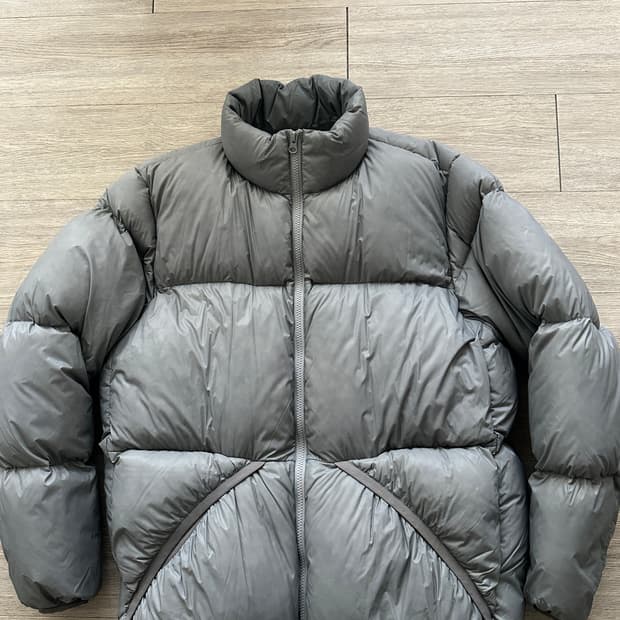 브라운야드 에베레스트 구스다운 올리브 그레이 5사이즈