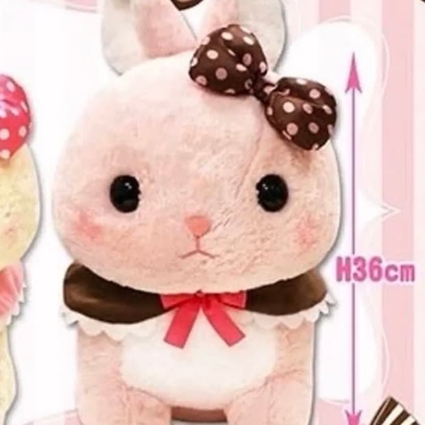 딸기초코 어뮤즈 대형 토끼 갸루 방꾸 마이멜로디 로즈보아 핀터깔 미소녀