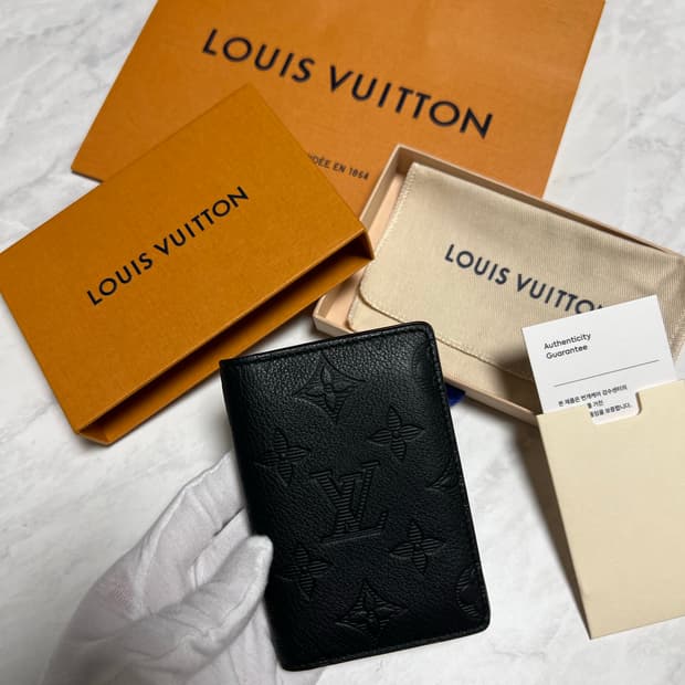 루이비통 쉐도우 포켓 오거나이저 지갑