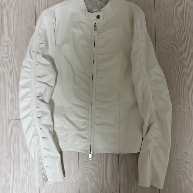 Nache 나체 셔링 레더 자켓