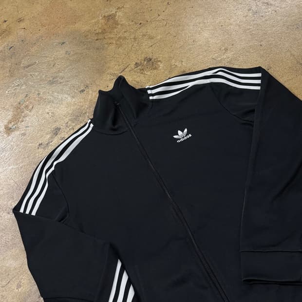 [정품/XL] 아디다스 삼선 트랙탑 블랙 져지 버켄바우어 b17