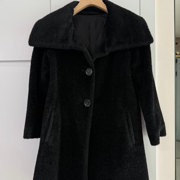 막스마라 스튜디오 알파카 코트 38