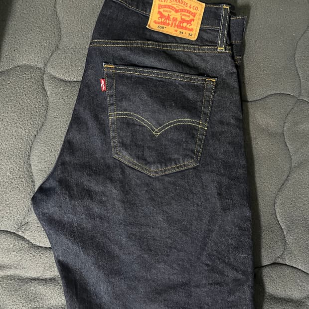 [34] 리바이스 559 생지 릴렉스 스트레이트 데님
