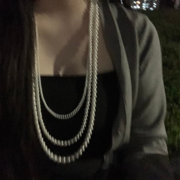 주문제작) 3피스 레이어드 진주 목걸이