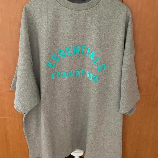 에센셜 크루넥 헤비웨이트 티셔츠