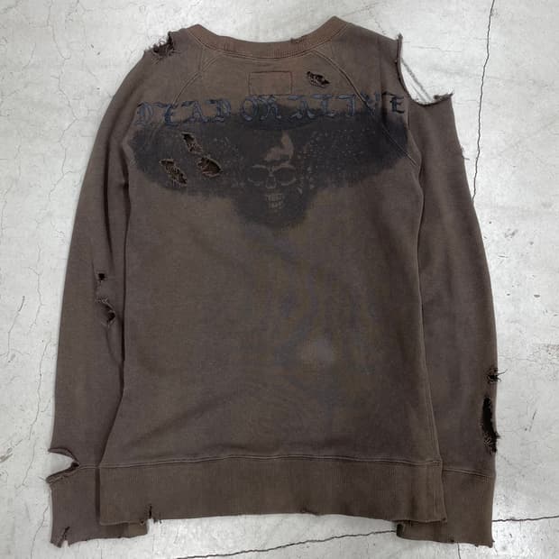 L.G.B. “DEAD OR ALIVE” Distressed Sw