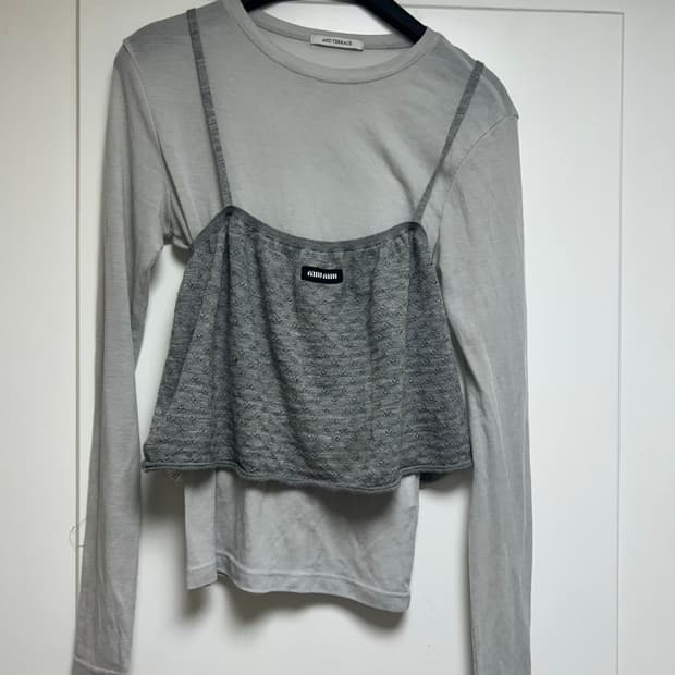 미우미우 레이어드 탑