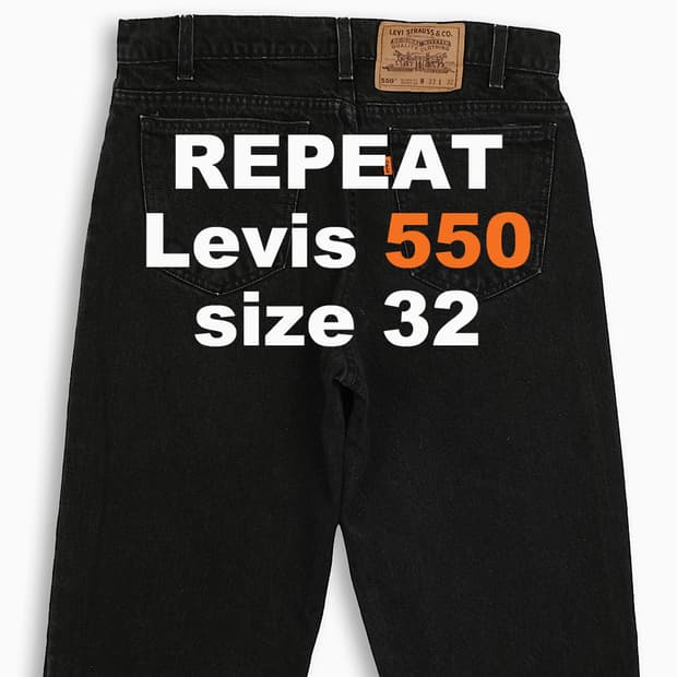 리바이스 550 오렌지탭 90sUSA OR5503330