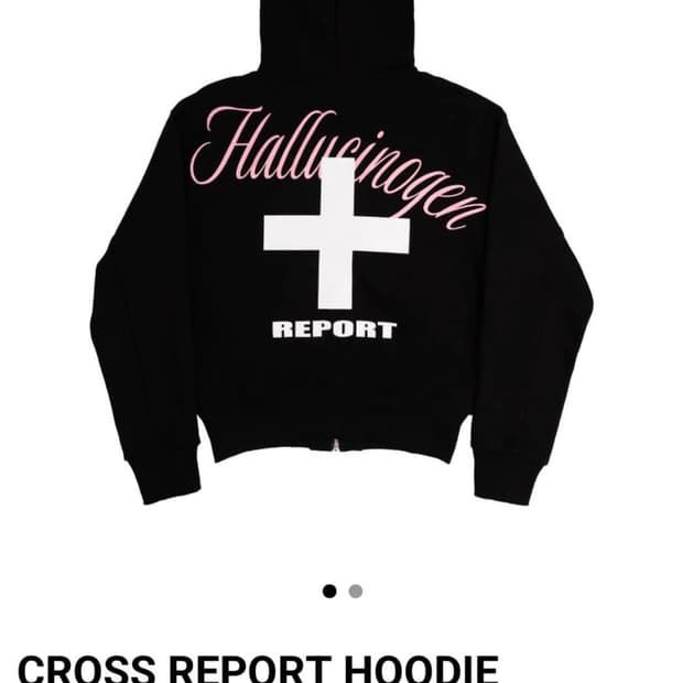 제노리포트 cross report hoodie 후드집업