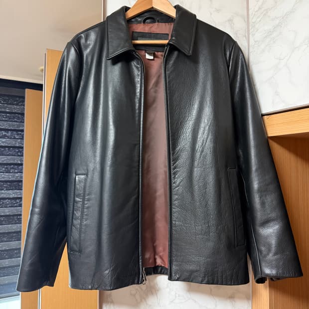 바나나 리퍼블릭 가죽자켓 XL