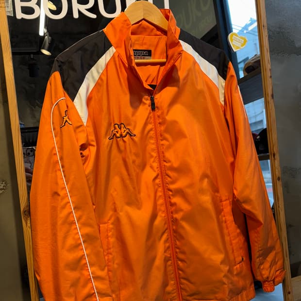 카파 올드스쿨 오렌지 바람막이 L
