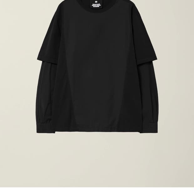 GARMENT DYED LAYERED T-SHIRTS