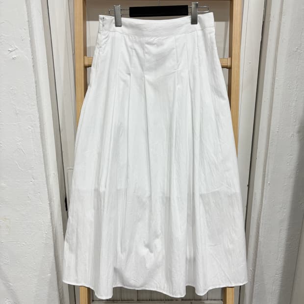 [새상품] 플레어 바스락 여성 롱 스커트