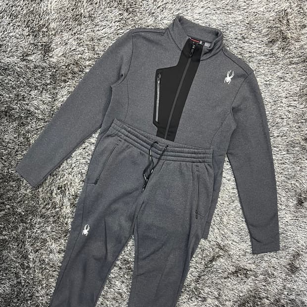 스파이더 남성 트레이닝 셋업 (L/XL)