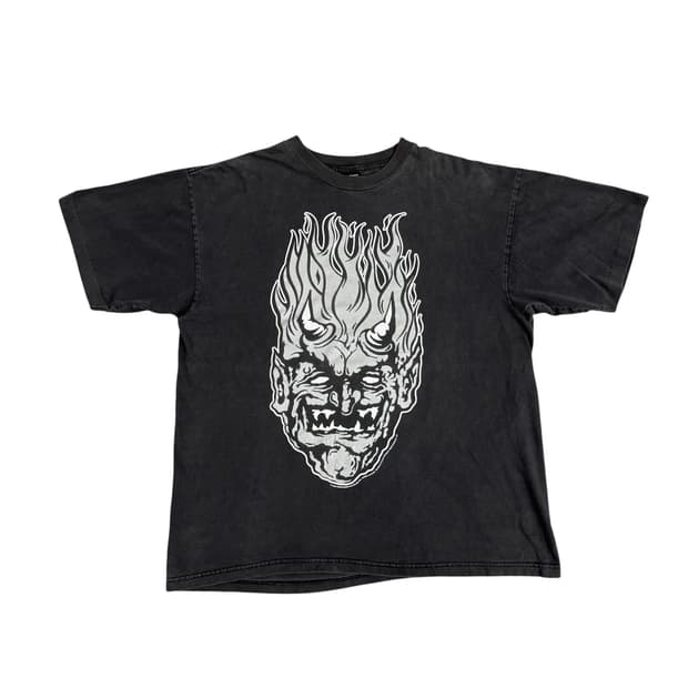 빈티지 90s White Zombie 화이트좀비 데몬 티셔츠