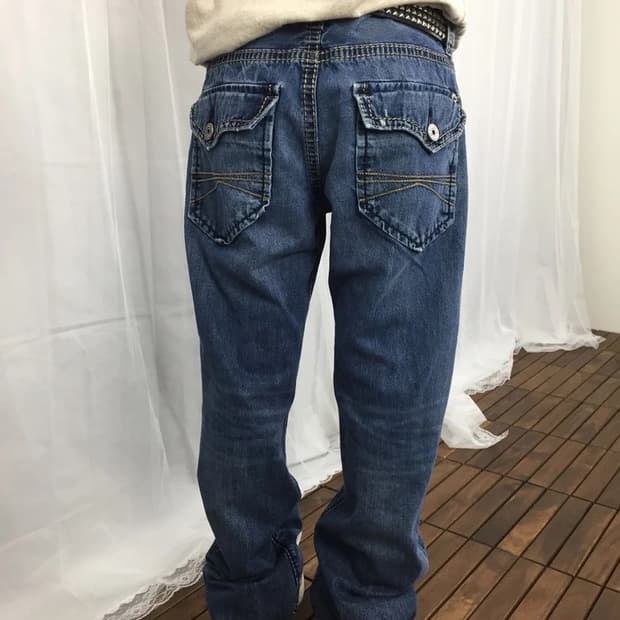 00s Express Kingston Bootcut Denim Pants