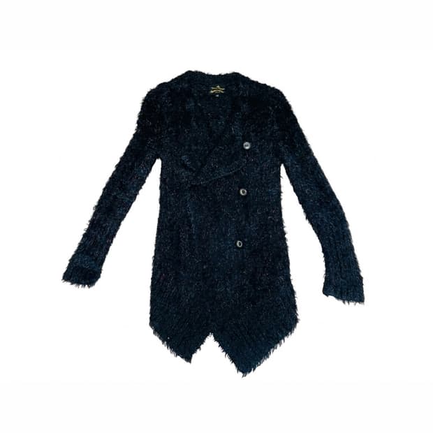 비비안웨스트우드 앙고라 롱 가디건 XS