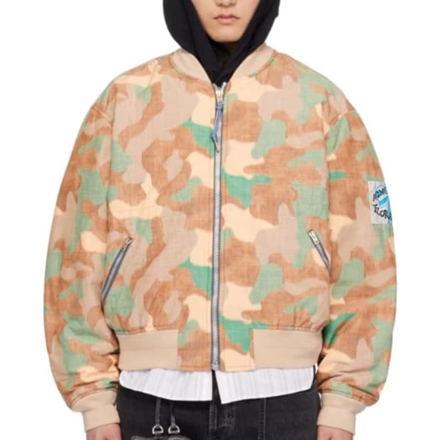[52/XL] 아크네스튜디오 카모 봄버 자켓