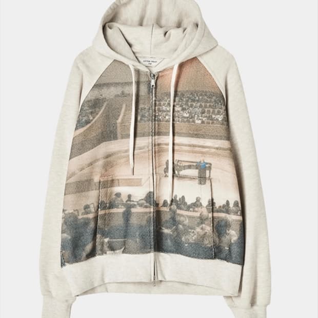 에프터프레이 프린트 패널 후드집업 환승연애 윤녕착용