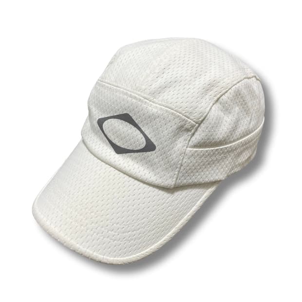 미스치프 화이트 메쉬 볼캡 런닝 모자