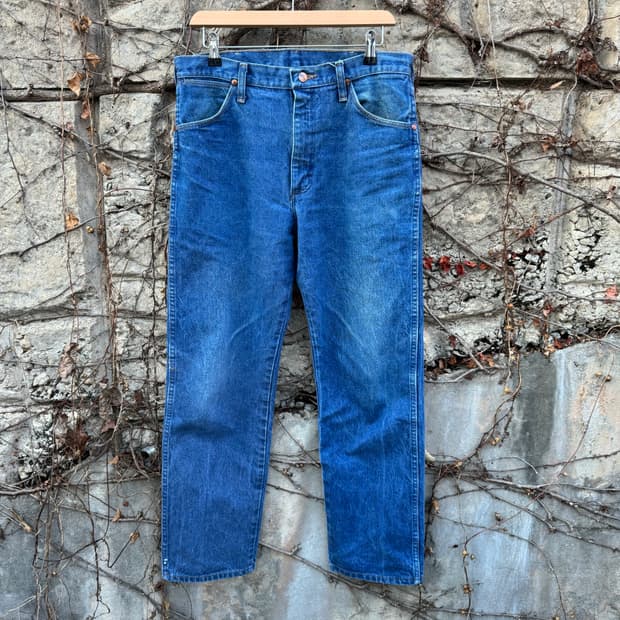 90s 랭글러 made in usa 13mwz 웨스턴 데님 팬츠 32