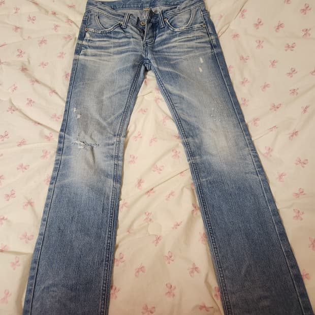 빈티지 스팽글 진스