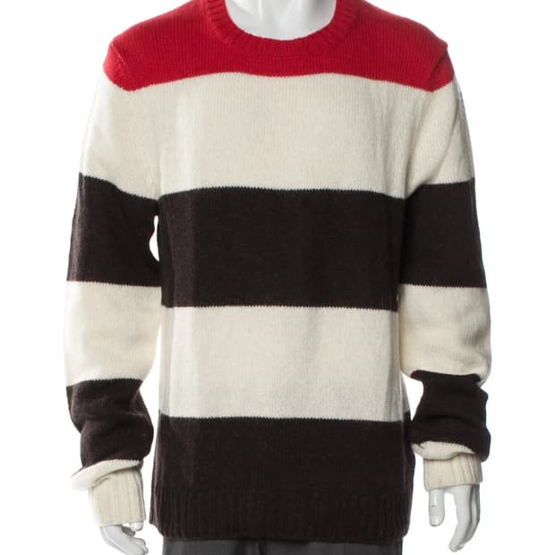 Calvin Klein 205W39NYC / 스트라이프 니트 스웨터