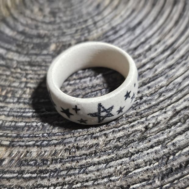 도자기 반지 8-10호