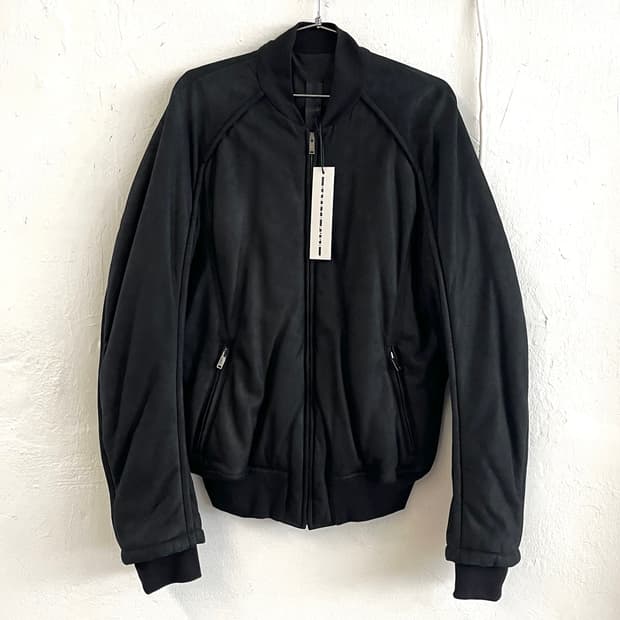 Gareth pugh 가레스퓨 파이핑 램스킨 레더 봄버 자켓