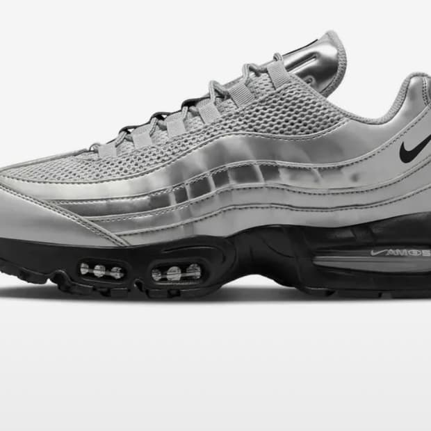 에어 맥스 95 빅 버블 M - 메탈릭 실버:블랙(290)