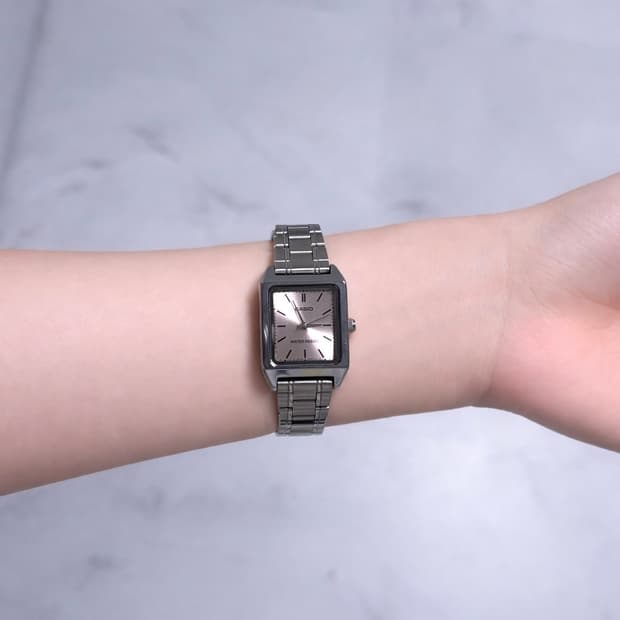 카시오 시계 LTP-V007D-4E 핑크 